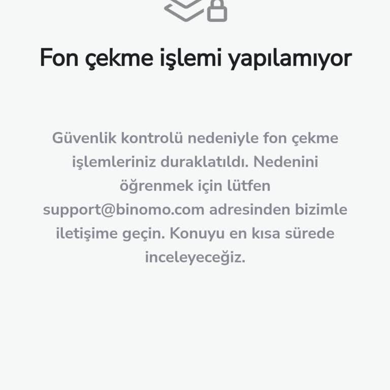 Binomo Para Çekme Sorunu.