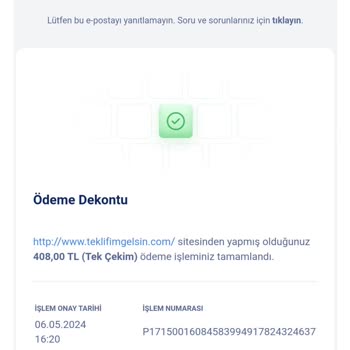 Teklifimgelsin Pişmanlıktır Ücret İadesi
