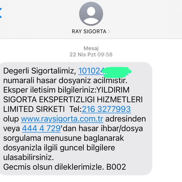 Ray Sigorta Ray Kasko Sigorta Mağduriyeti, İlgisizlik Ve Uzayan Süreç.