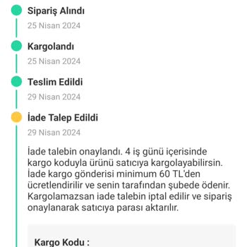 Trendyol Ekspres Adrese Gelmeden Ürün İptali Yaptı Ürün Ortada Yok