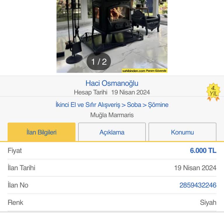Sahibinden.com Sitesinden Şikayetçiyim
