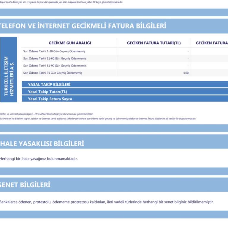 Turkcell E-Devlet Risk Raporumda Sizin İhmalkâr Liginiz Yüzünden