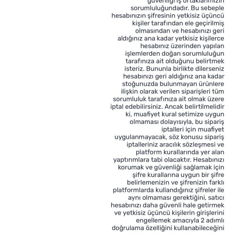 Trendyol Tatil Modunda Olan Hesapta Kendiliğinden Ürün Yüklenmesi