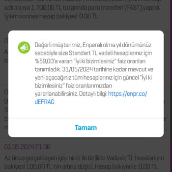 Enpara Faiz Oranı Düşürüyor