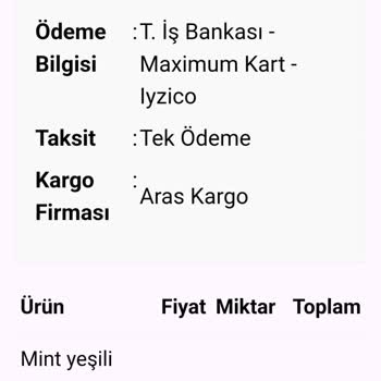 Atölye Ayışığı Siparişimi Göndermiyor.