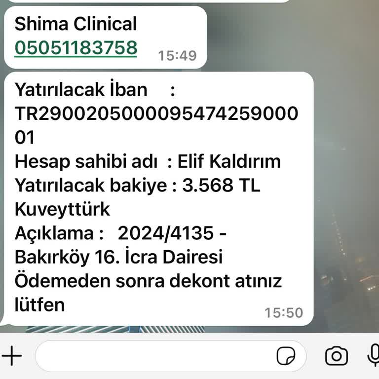 Shima Clinical Hayal Kırıklığına Uğratan Estetik Deneyimi
