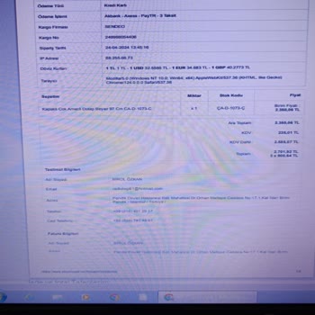 Bkconcept.net Adlı Alışveriş Sitesi Galiba Sahte