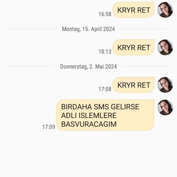 Kariyer Net Bana Talep Ettiğim SMS'ler Atıyor