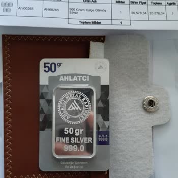 Ahlatcı Kuyumculuk Eksik Gümüş Gönderilmesi