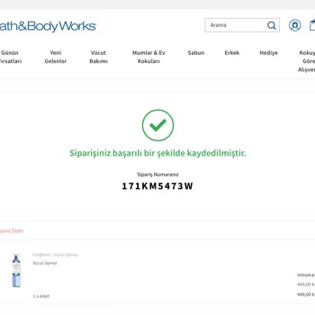 Bath And Body Works Saçmalığı