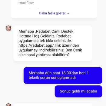 Radabet Call Center Yalanı