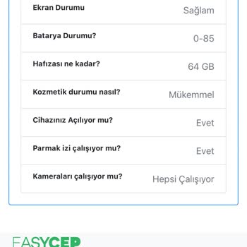 EasyCep'in Etik Dışı Satış Politikası!