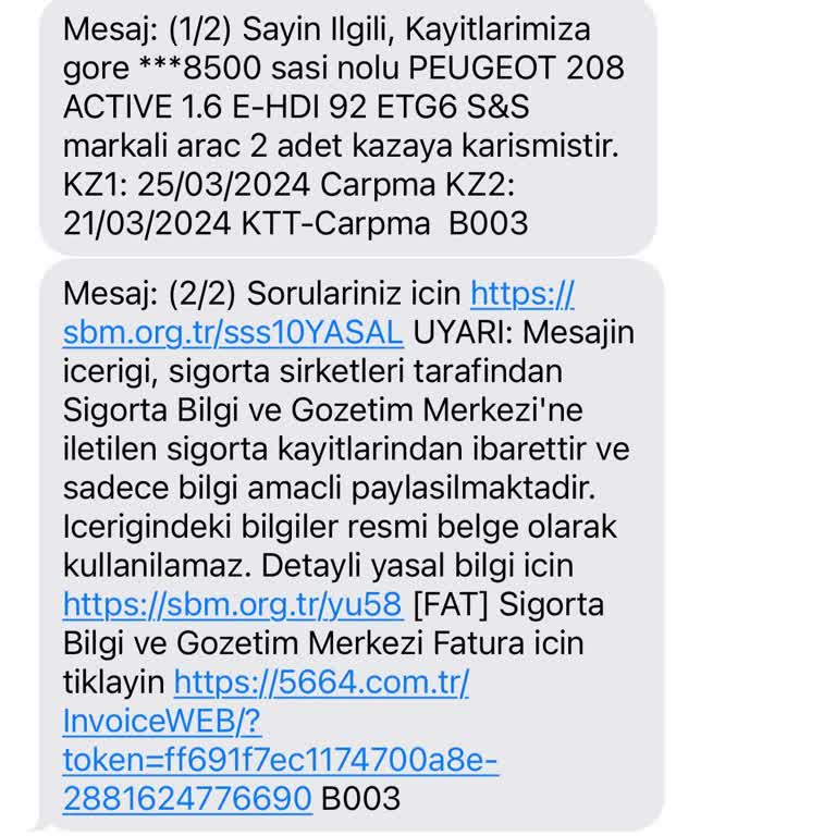 Quick Sigorta Kaza Tarihinin Yanlış Girilmesi
