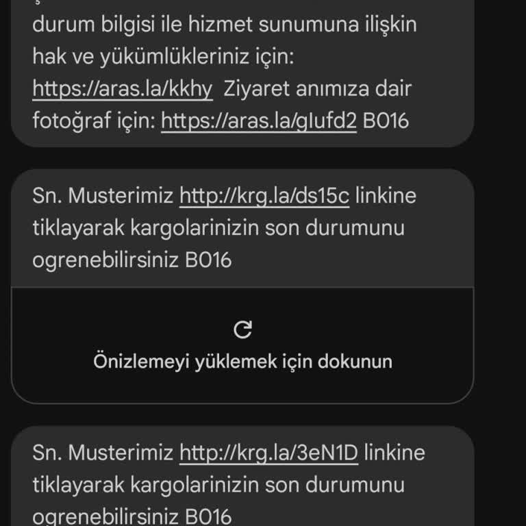 Aras Kargo Adresimde Bulamamışlar Evde Olduğum Halde