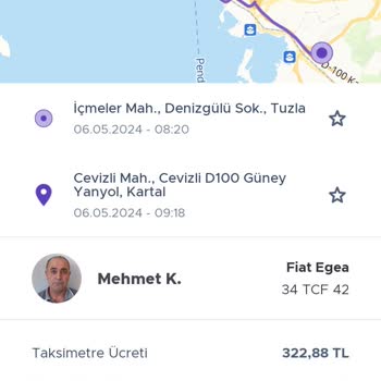 BiTaksi Param Fazla Çekildi Kartla Ödediğim Halde Nakit Olarak Girilmiş