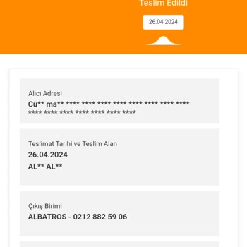 MNG Kargo Albatros Şubesi Şikayetim