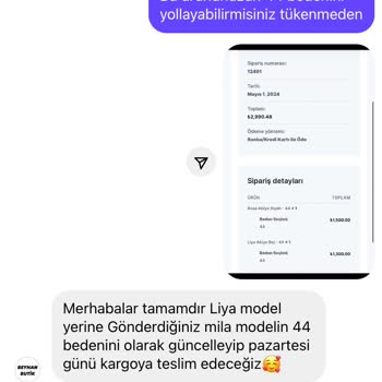 Beyhan Butik Ödemesini Yaptığım Ürün Hala Yollanmadı