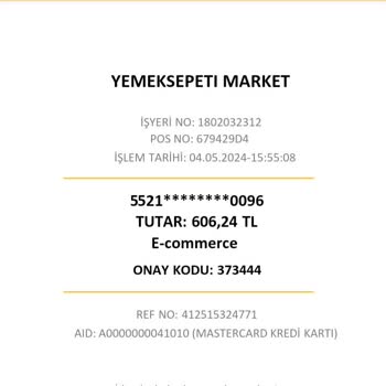 Yemeksepeti Haksız Kesilen Ücretler