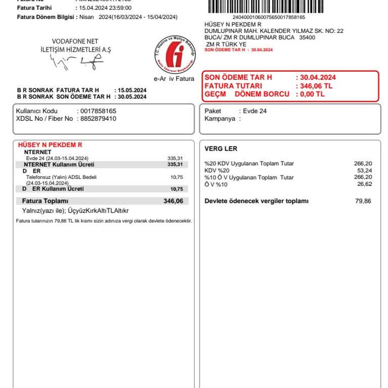 Vodafone Da Tüketiciyi Aldatmaya Yönelik Aramalar