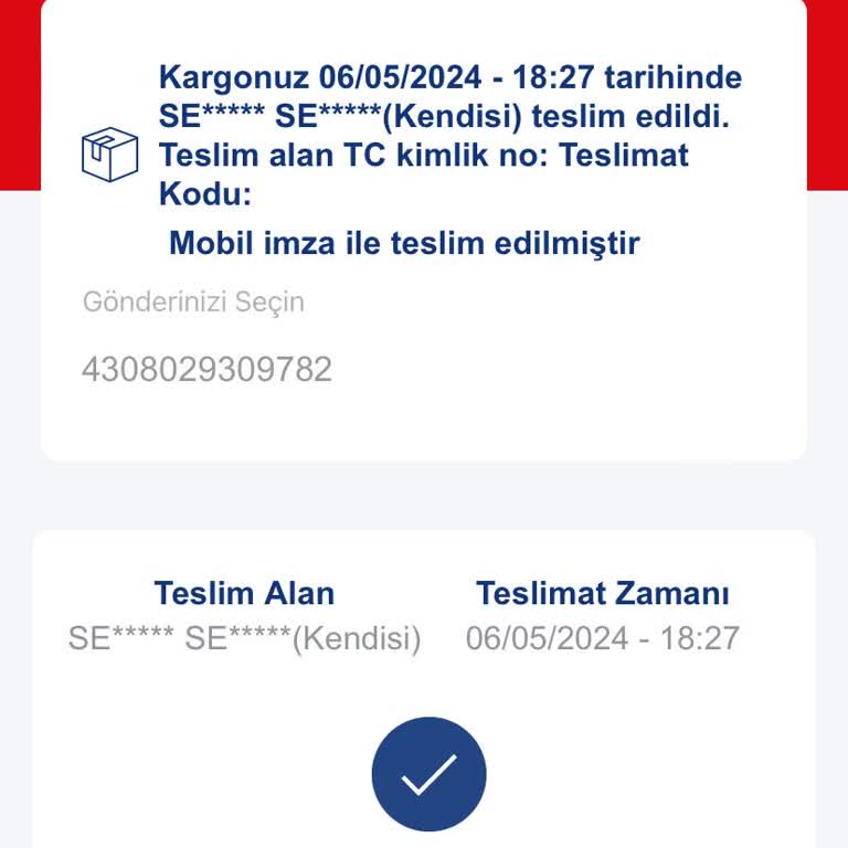 Aras Kargo Teslim Edilmeyen Ürün