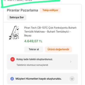 Hepsiburada Müşterisine Değer Vermiyor