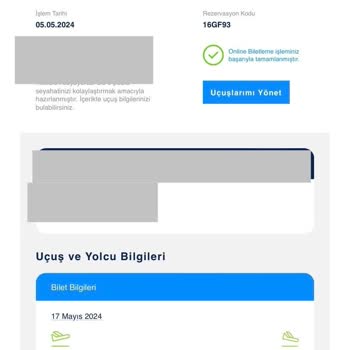 THY Online Alımda Hataya Yer Yok Müşteri Memnuniyeti Sıfır