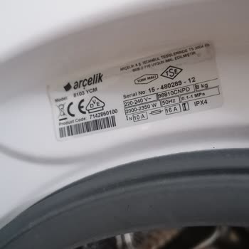 Arçelik Çamaşır Makinesi Boya Kabarması