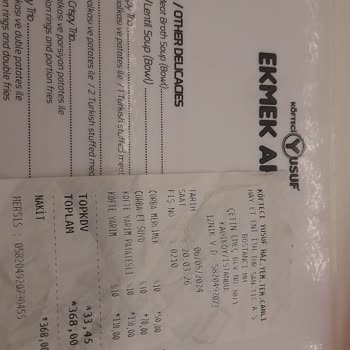 Köfteci Yusuf Aldatıcı Hizmet Fiyat Ve Porsiyon Çelişkisi