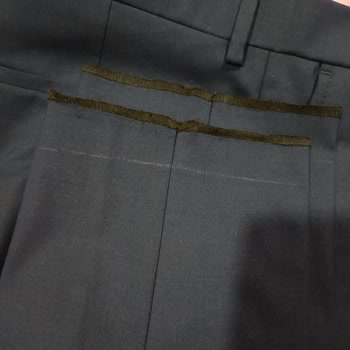 PaulMark P*** M*** Şikayet Dikişsiz Pantolon Paçası