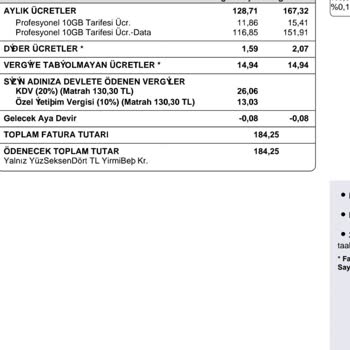 Türk Telekom Numara Taşıma Kampanyası Çifte Fiyatlandırması