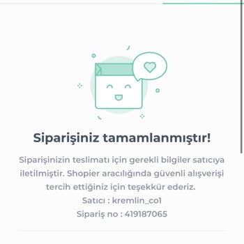 Kremlin.co Sipariş İptal