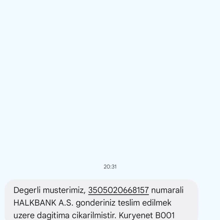 Kuryenet Uğradık Ulaşamadık... Yalanı