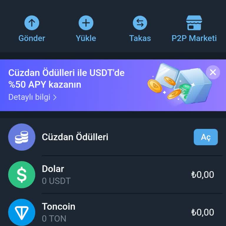 Telegram Wallet Uygulaması Cüzdana Para Transfer Ettim Hesap Geçmedi