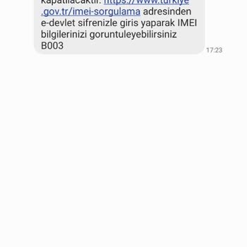 KVK Ana Kart Değişiminden Sonra Yeni IMEI Kayıt Yapılmaması