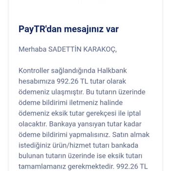 Paytr Yatırdığım Parayı Kabul Ediyor Ama Bakiyeme Eklemiyor