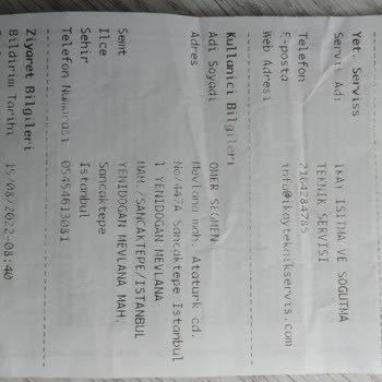 Bosch Kombi Su Soğutuyor