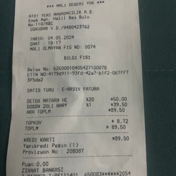 A101 Haksız Ücret Alınması