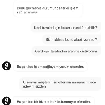 Gardrops Pişmanlıktır. Komisyon Ücreti Yok Sözde