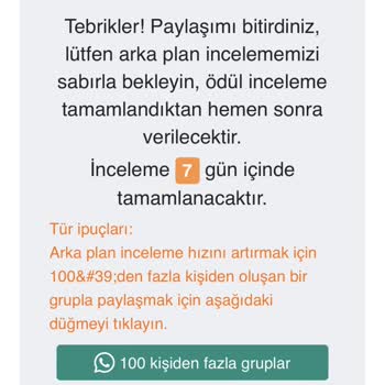 Trendyol Sorumluluk Kabul Etmiyorum