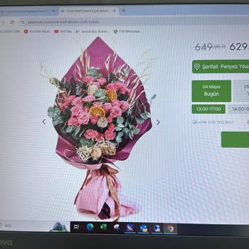 Taze Çiçek (tazecicek.com) Anneme Hediye Ettiğim Ürünün Aynısı Gelmedi