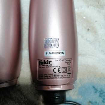 Fakir Ev Aletleri Blender Quatro Ve Taffy Modelinden Şikayetçiyim!