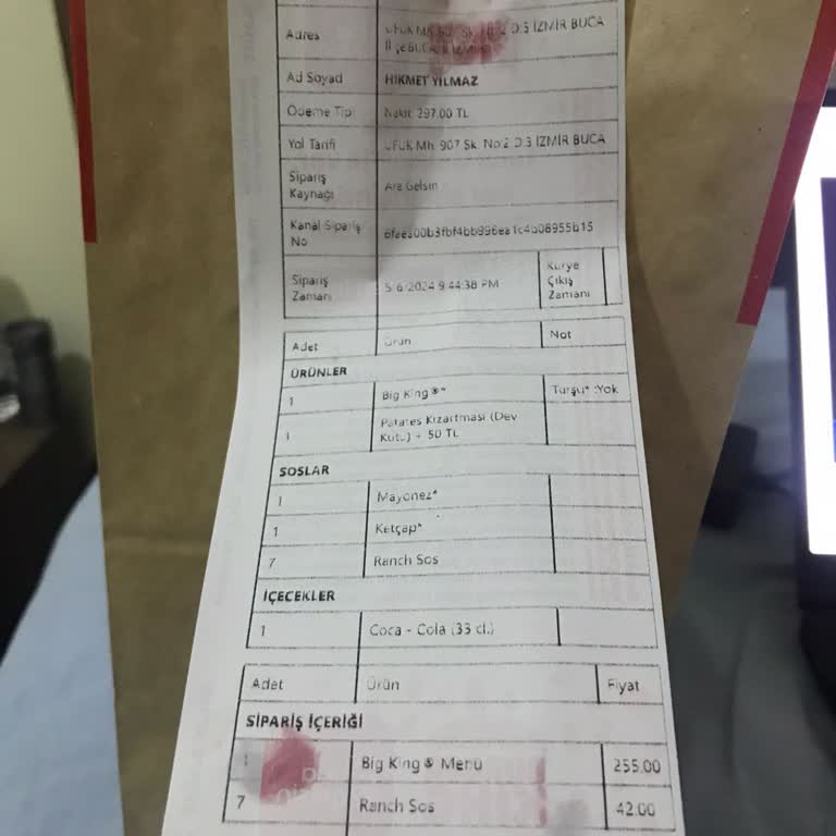 Rezil Buca Burger King Ürün Eksik Her Şey Bayat