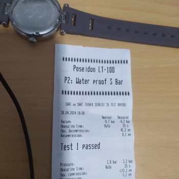 Saat Ve Saat Markası 10 ATM Diye Sattığı Saate 3 ATM