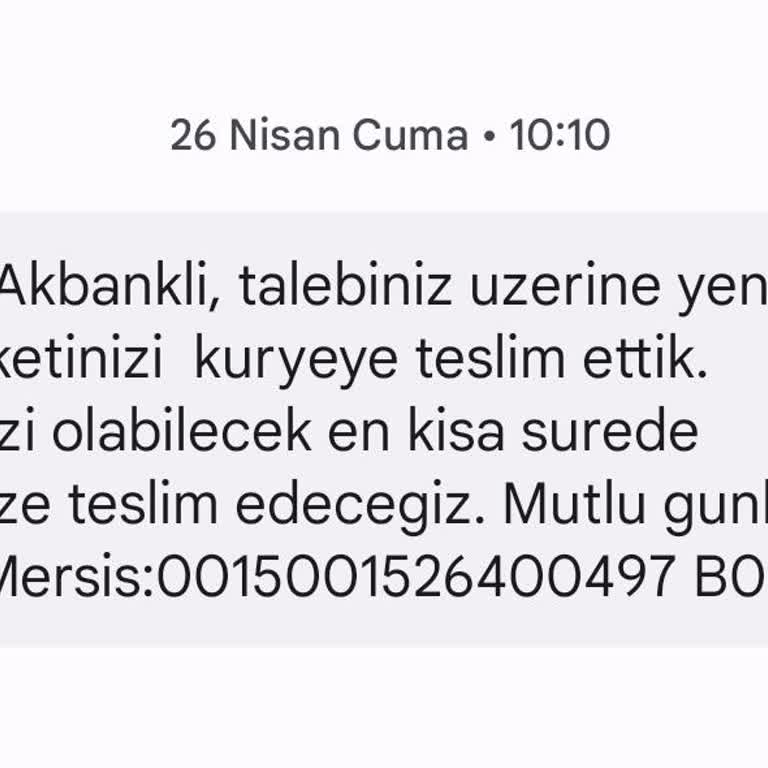 Akbank HGS Etiketi Kurye Kartımı Getirmiyor