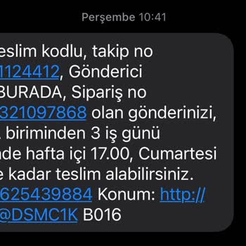 Samsun Bafra MNG Kargo Görevini Yapmıyor