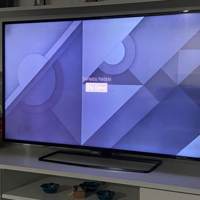 PHILIPS TV  4500 Series Smart LED TV Google Sunucu Hatası