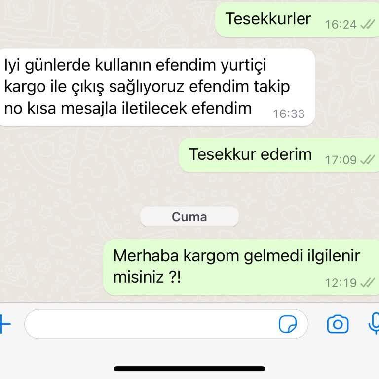 Elf Bar Buharkent Şikayet Ürünüm Gönderilmedi
