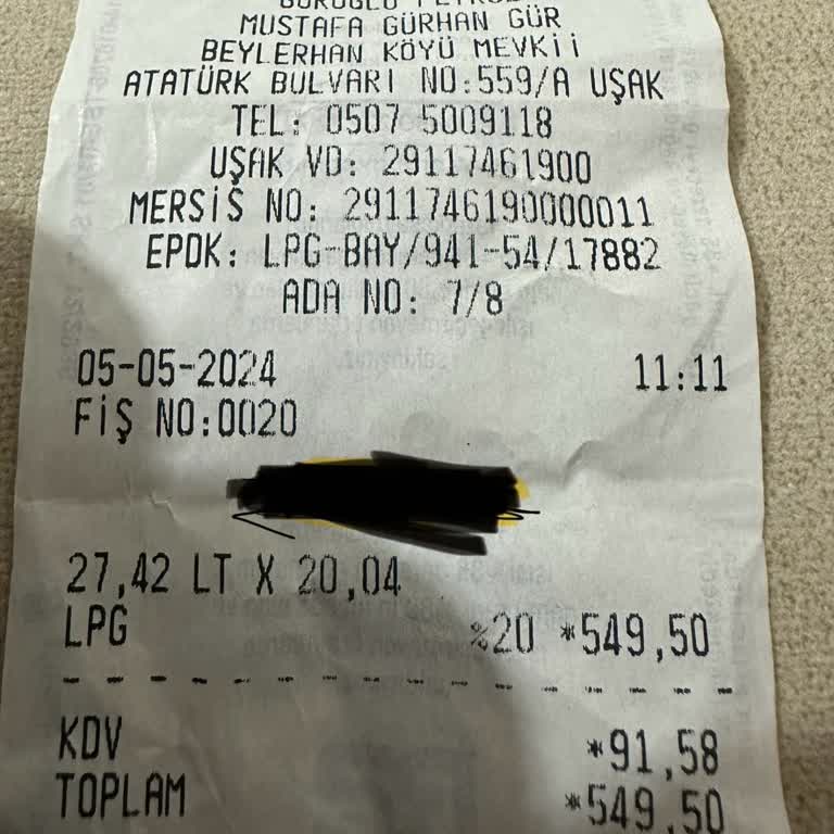 Uşakta Bulunan Arte Mola Güroğlu Petrol Ofisi LPG Yerine Hava Basıyor