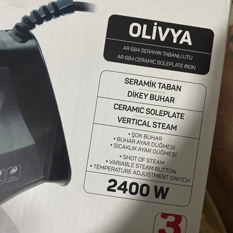 Arzum Olivya Buharlı Ütü Su Akıtıyor