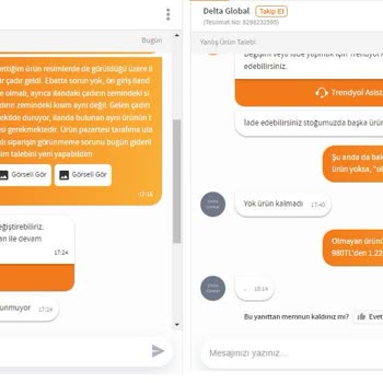 Trendyol Sipariş Verilen Ürün Yerine Başka Ürün Gönderiyor